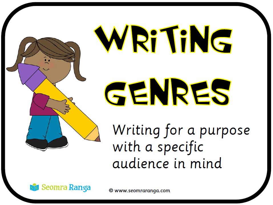genres of creative writing ppt