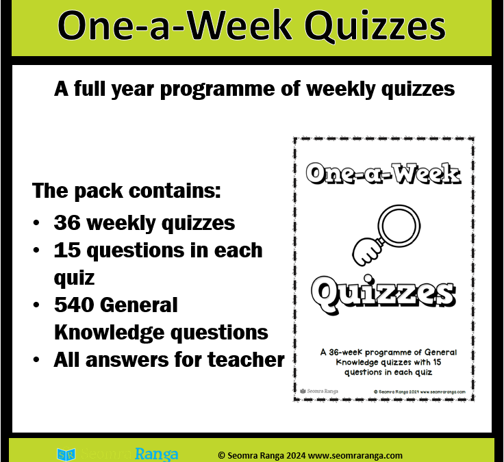 One-a-Week Quizzes