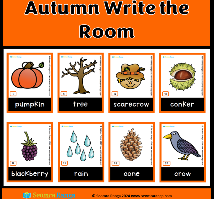 Autumn Write the Room