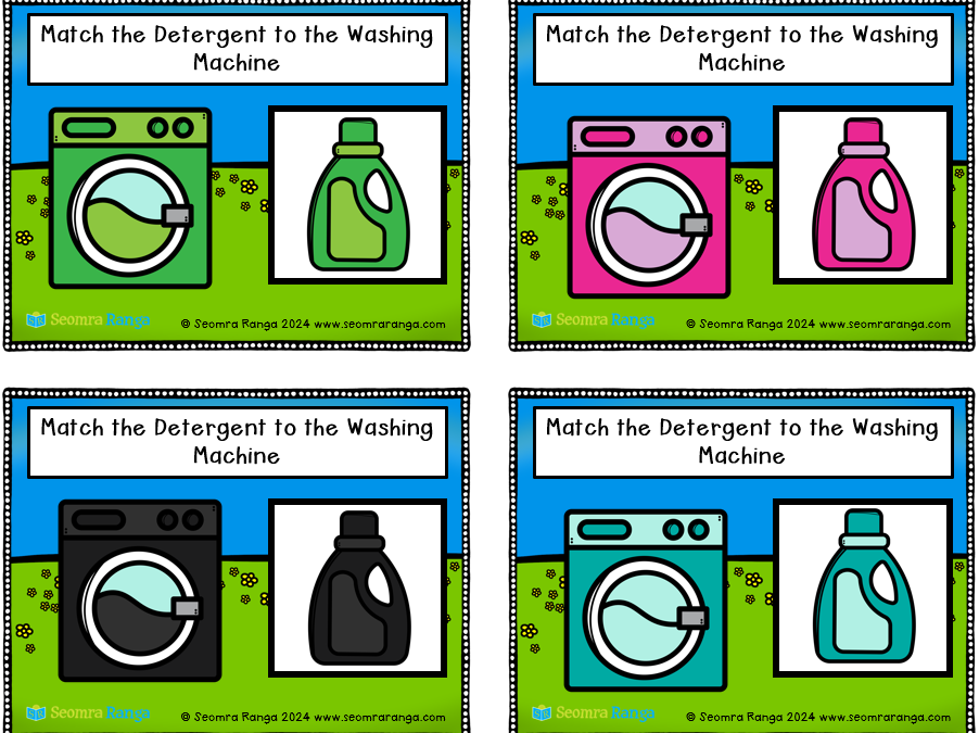 Matching Washing Machine and Detergent