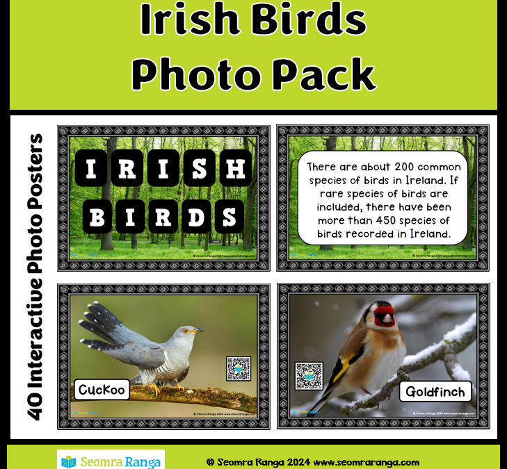 Irish Birds Photo Pack