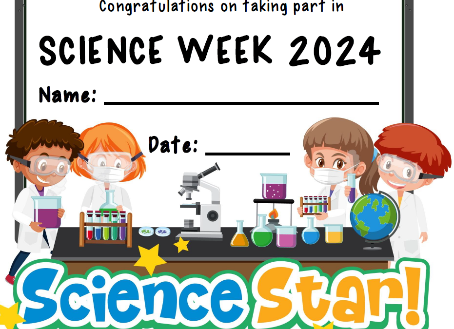 Science Week 2024 Certificates